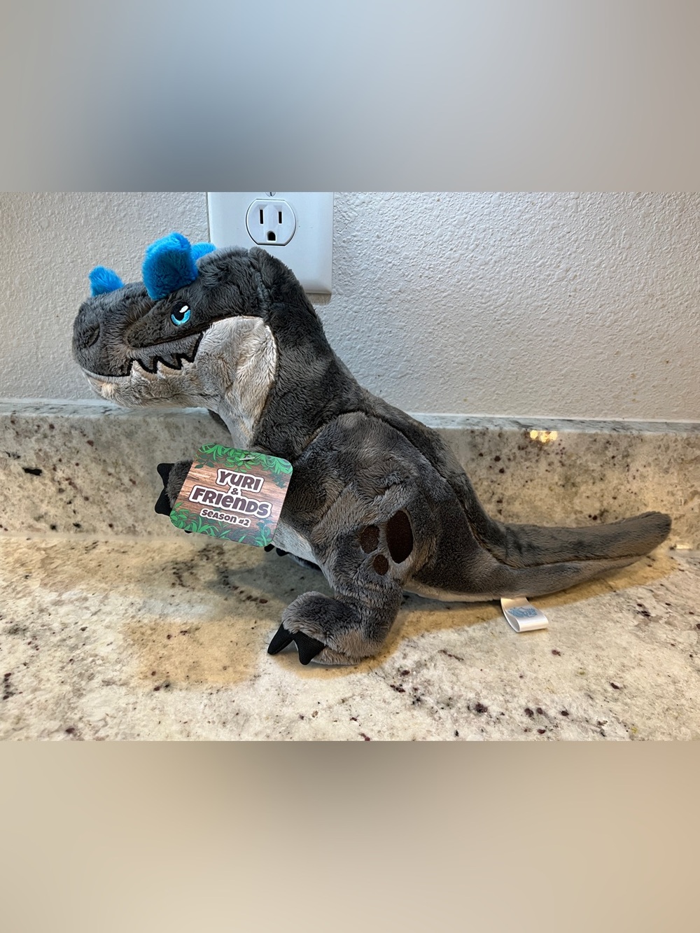 NWT Yuri & Friends Cooper The Ceratosaurus Plush From TherbisStudio